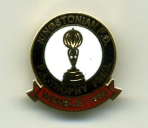 KINGSTONIAN FC BADGE for sale on Ebay