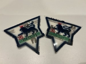 Premier league lextra sleeve patch 1997-2007 official badge liverpool arsenal for sale on Ebay