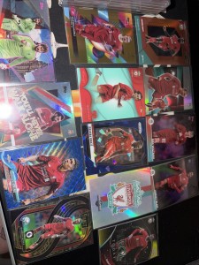 Liverpool Football Club Numbered Card Bundle Numbers As Low As /15 for sale on Ebay