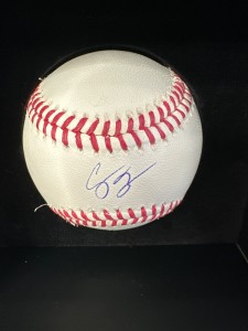 Corey Seager Dodgers/Rangers Signed MLB Autographed BaseBall Fanatics COA for sale on Ebay