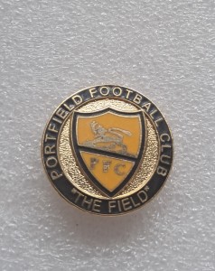 PORTFIELD FC BADGE for sale on Ebay