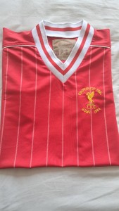 Liverpool 1984 European Cup Final Shirt Retro for sale on Ebay