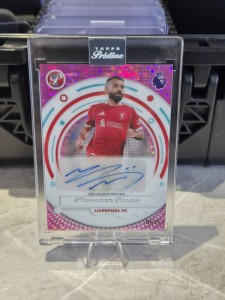 2026 Topps Pristine Premier League - MOHAMED SALAH /15 (PINK) - Liverpool - Auto for sale on Ebay