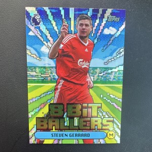Topps Premier League 8 Bit Ballers Insert 8B 12 Steven Gerrard Liverpool 2026/27 for sale on Ebay