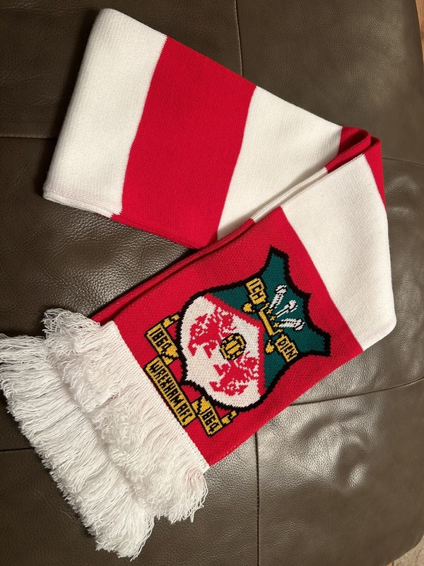 Wrexham AFC United Airlines Scarf for sale on Ebay