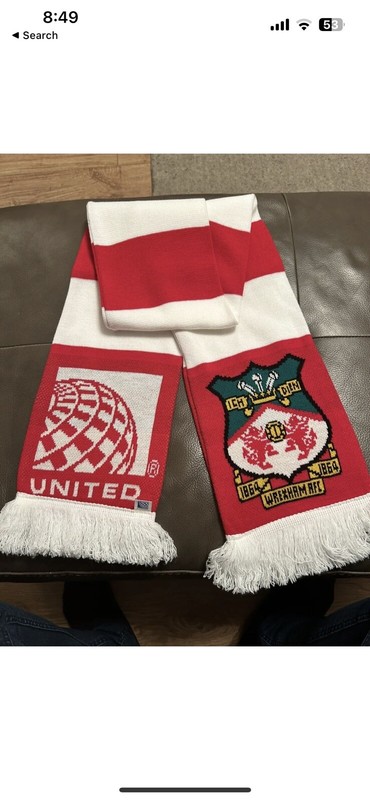 Wrexham Scarf for sale on Ebay