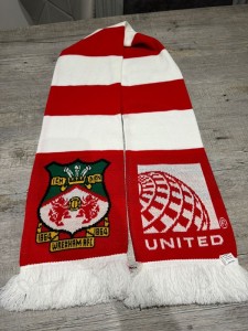 Wrexham AFC United Airline Scarf for sale on Ebay