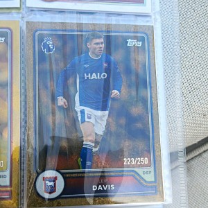 Topps Premier League 2026/27 Leif Davis Ipswich Town #275 Parallel 223/250 for sale on Ebay