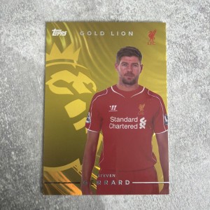 Topps Premier League 26/27 - Steven Gerrard Gold Lion - Liverpool for sale on Ebay