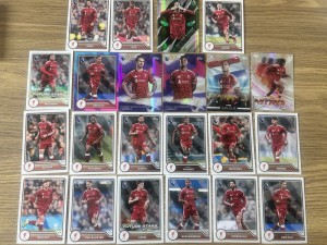 Topps Premier League Flagship Edition Card Bundle Liverpool for sale on Ebay
