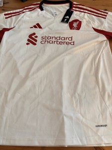 Liverpool Away Shirt 25/26 American size XL will fit anyone who is Large size  for sale on Ebay