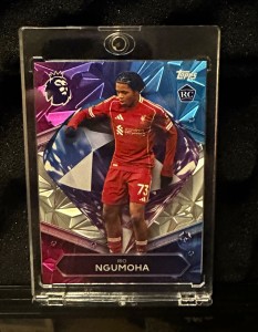 Topps Premier League Diamond Rookies Rio Ngumoha Liverpool FC 2025/26 DR 6 for sale on Ebay