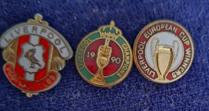 Liverpool FC Pin Badge Collectipn Set of 6 Different Pins Official Merchandise for sale on Ebay