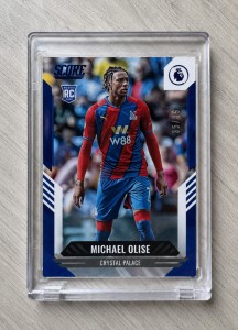2021-22 Panini Score Michael Olise Rookie RC /49 Crystal Palace SSP Blue #177 for sale on Ebay