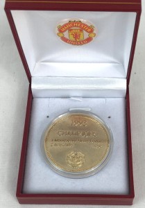 Manchester United 1993 Premier League Champions Medal in Celebration Box -E18 for sale on Ebay