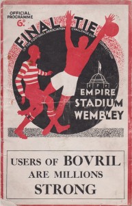 FOOTBALL PROGRAMME FA CUP FINAL 1934 MANCHESTER CITY V PORSTMOUTH for sale on Ebay