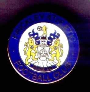 FRICKLEY ATHLETIC FC BADGE for sale on Ebay