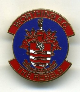 WORTHING FC BADGE for sale on Ebay