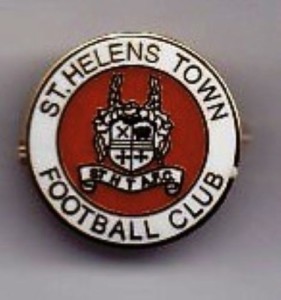 ST.HELENS TOWN FC BADGE for sale on Ebay