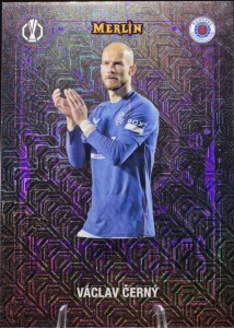 2024-25 Topps Merlin Vaclav Cerny Mystic Nights Purple Refractor /15 Rangers FC for sale on Ebay
