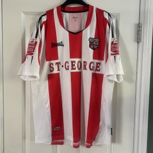 Brentford 05/06 Home Football Shirt XL Lonsdale St George Sam Sodje 4 Jersey for sale on Ebay