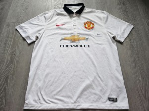 Mens Nike Manchester United Away football shirt 2014 - 2015 Size XL for sale on Ebay