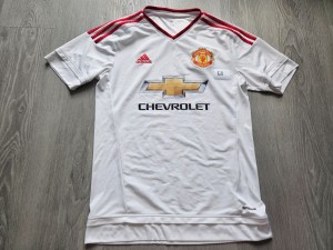 Mens adidas Manchester United Away football shirt 2015 - 2016 Size S for sale on Ebay