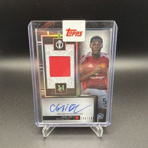 Topps UEFA Chido Obi Autograph Relic Card /399 Manchester United for sale on Ebay