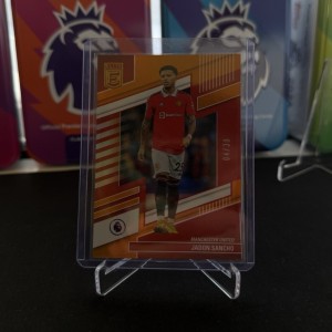 Donruss Jadon Sancho Manchester United Premier League Serial Numbered 04/30 for sale on Ebay