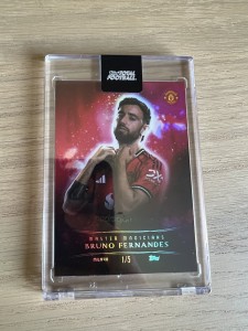 Topps Bruno Fernandes Master Magicians 1/5 Manchester United for sale on Ebay