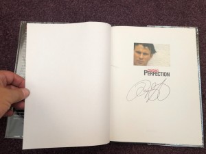 Football book Manchester United Ryan Giggs Chasing Perfection autograph for sale on Ebay
