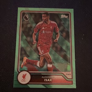 Topps Premier League 2026/27 Alexander Isak Liverpool FC #174 Parallel for sale on Ebay