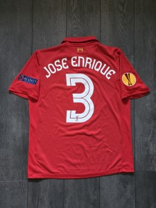 Liverpool FC 2012/13 Home Shirt - Jose Enrique 3 - Medium for sale on Ebay