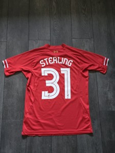 Liverpool FC 2013/14 Home Shirt - Sterling 31 - Medium for sale on Ebay