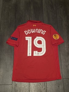 Liverpool FC 2012/13 Home Shirt - Downing 19 - Medium for sale on Ebay