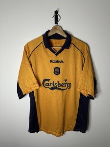 Original, Authentic Liverpool 2000/2001 Away Shirt Reebok for sale on Ebay