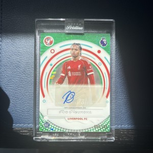 Rio Ngumoha  /150 Autograph Topps Pristine Premier league Rookie Liverpool  for sale on Ebay