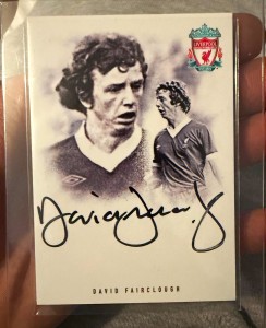 Futera Premier League 2025 Liverpool David Fairclough Auto LSPA08 1/5 for sale on Ebay