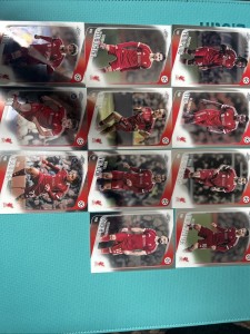 Topps Chrome UCC Liverpool Rio Salah Base X 11 for sale on Ebay