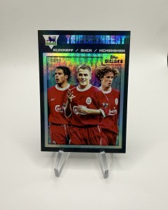 Owen, Redknapp, McManaman /99 Triple Threat Liverpool FC Topps Decades 2025 for sale on Ebay