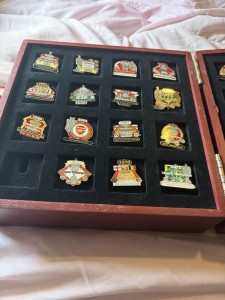 Danbury Mint Arsenal Pin Badge Collection Job Lot for sale on Ebay