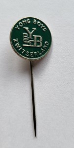 Vintage BSC Young Boys Switzerland Football Club stick pin badge for sale on Ebay