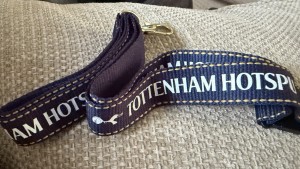 GENUINE, THFC, Tottenham Hotspur LANYARD (from the Club) for sale on Ebay