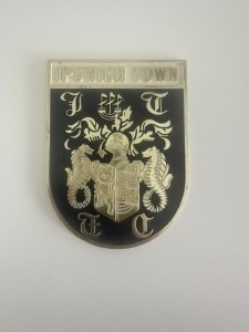 Ipswich Town Typhoo Tea Plaque/Crest from the 1970s for sale on Ebay