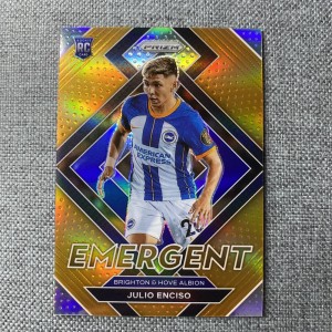 2022-23 Panini Prizm  - Julio Enciso RC  Emergent 2/25 - Brighton/Ipswich for sale on Ebay