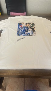 Manchester United Stone Roses BRUNO FERNANDES signed shirt sold out  for sale on Ebay