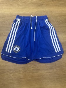 Adidas Chelsea FC Kit Shorts Adults Size 32” for sale on Ebay