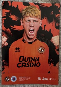 Dundee United v Rangers 2026/27 programme  for sale on Ebay