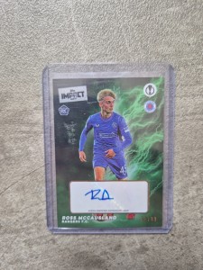 Ross McCausland Topps Impact UEL 23/24 Autograph RC Rangers FC 68/99 for sale on Ebay