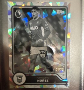 Topps Premier League 2026/27 | Marcelino Núñez Parallel #281 01/75 | Ipswich for sale on Ebay